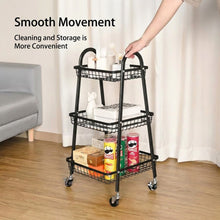 سلة تخزين بثلاثة أرفف