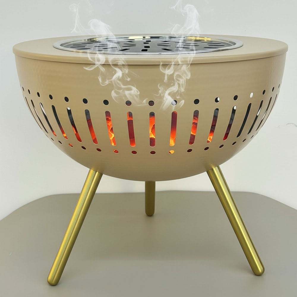 دوة و شواية فحم معدنية