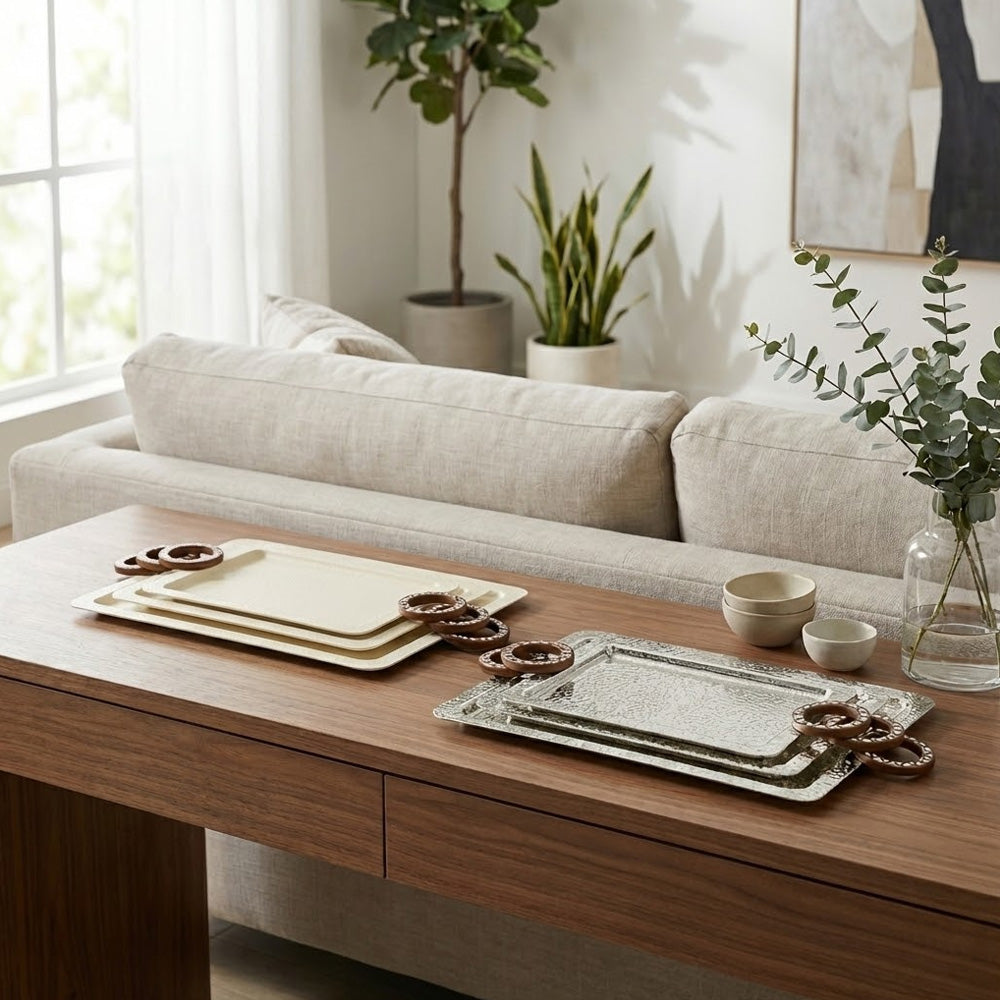 صواني معدنية 3 قطع