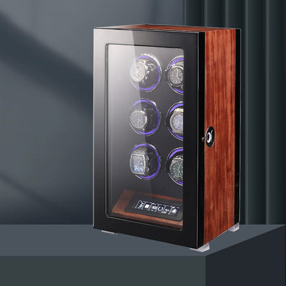 علبة لف ساعات فاخرة