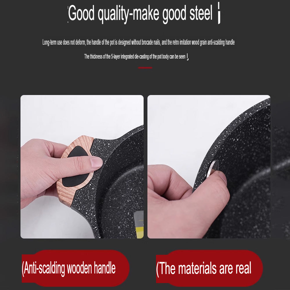 مجموعة أواني طهي من الجرانيت