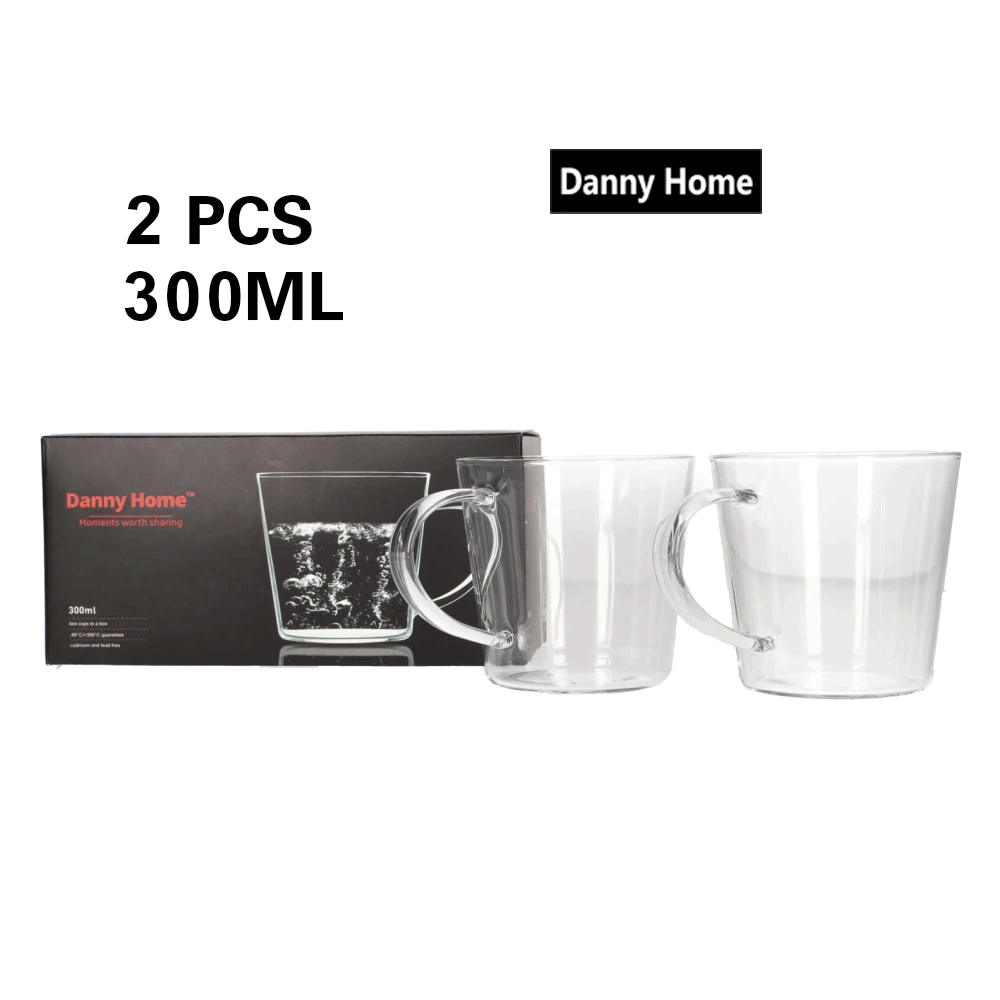 كوب مج زجاجي  بسيط