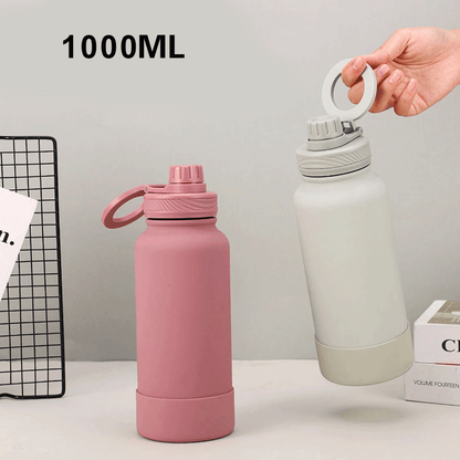 قارورة حرارية مع ستاند هاتف 1000/1200 ملل