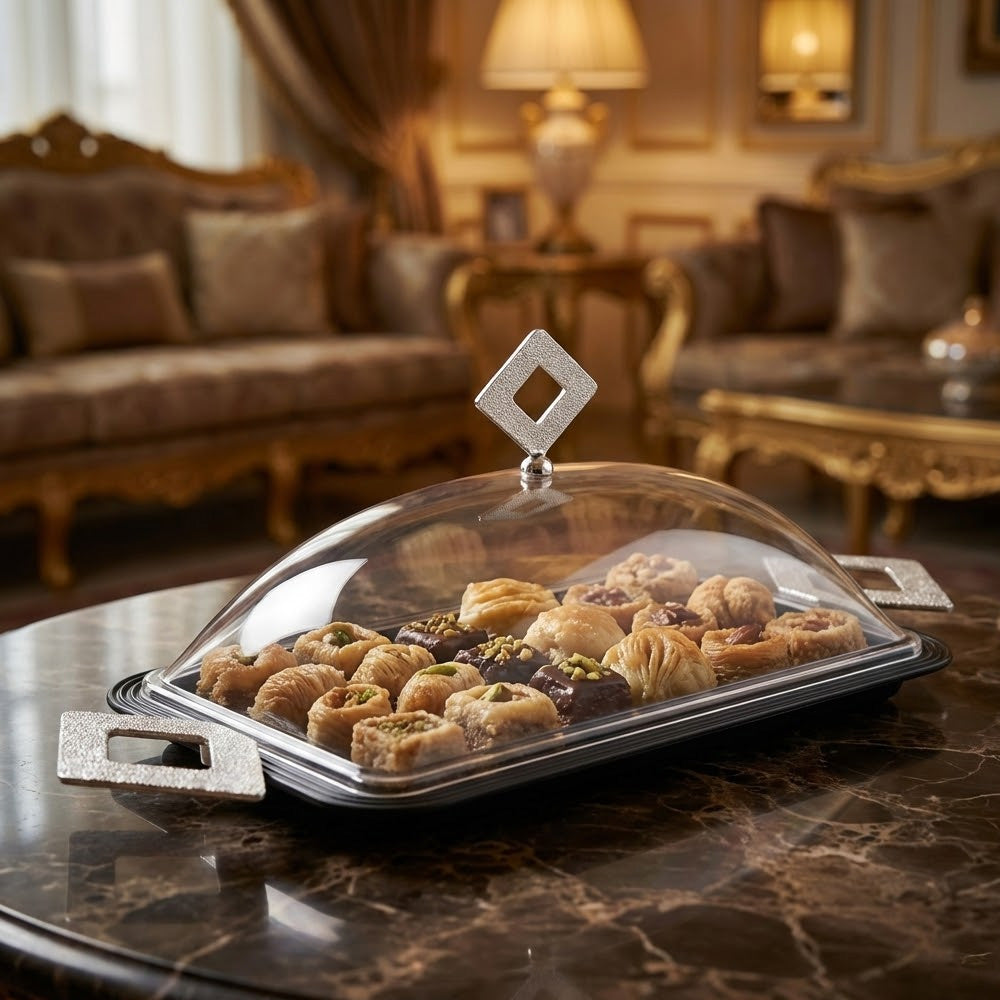 ماعون تقديم كيك