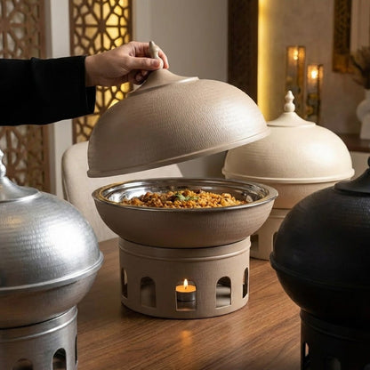 سخان طعام على شكل قبة 7 لتر