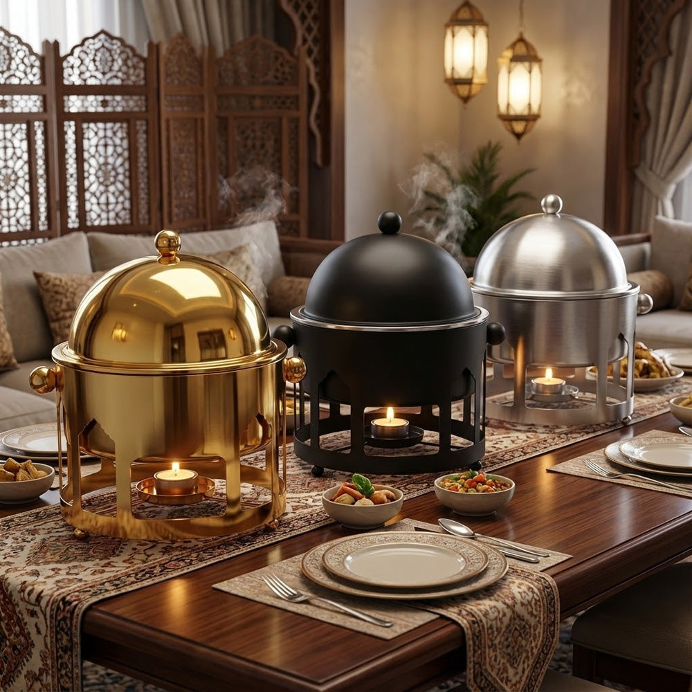 سخان طعام قبة من الفولاذ 3 لتر