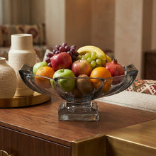 وعاء فواكه من الكريستال