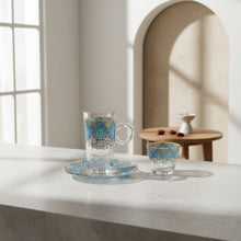 طقم استكانة وفنجان 18قطعة