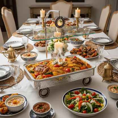 سخان طعام بغطاء زجاجي 3 لتر