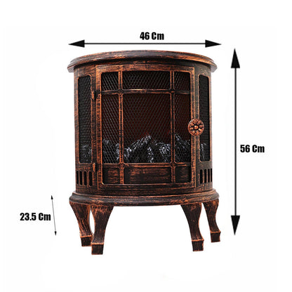 ديكور إضاءة مدفأة الحطب