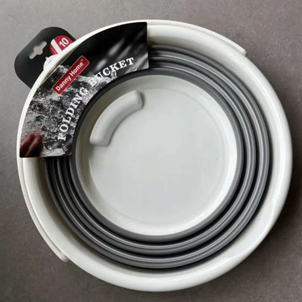 دلو قابل للطي متعدد الأستخدام