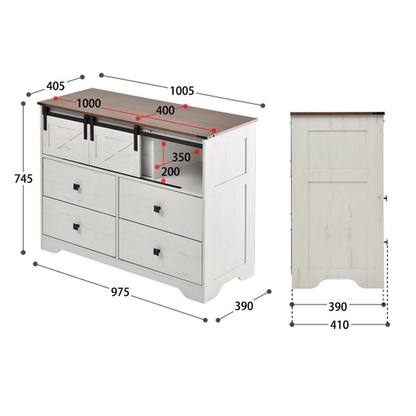 خزانة تخزين أنيقة بتصميم عصري