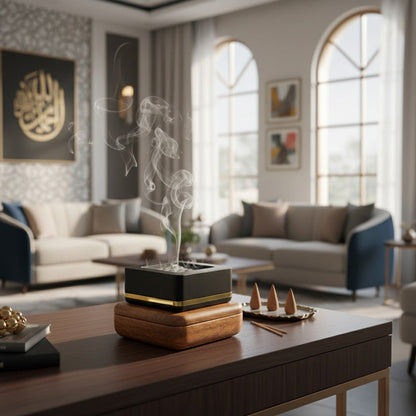 مبخرة خشبية