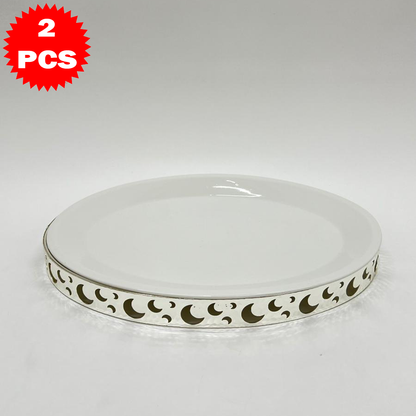 47x35 طبق تقديم كبير مع حامل معدني