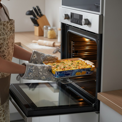 صينية فرن سيراميك مستطيلة