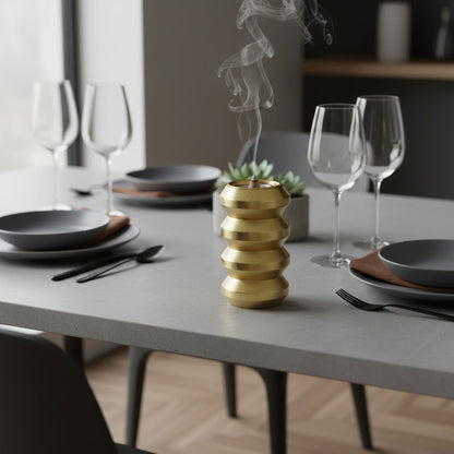 مبخرة عود مضلعة الشكل