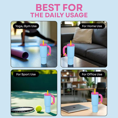 كوب بمقبض مرن