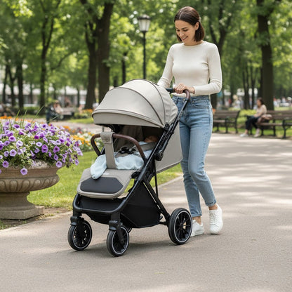 عربة أطفال خفيفة الوزن وقابلة للطي