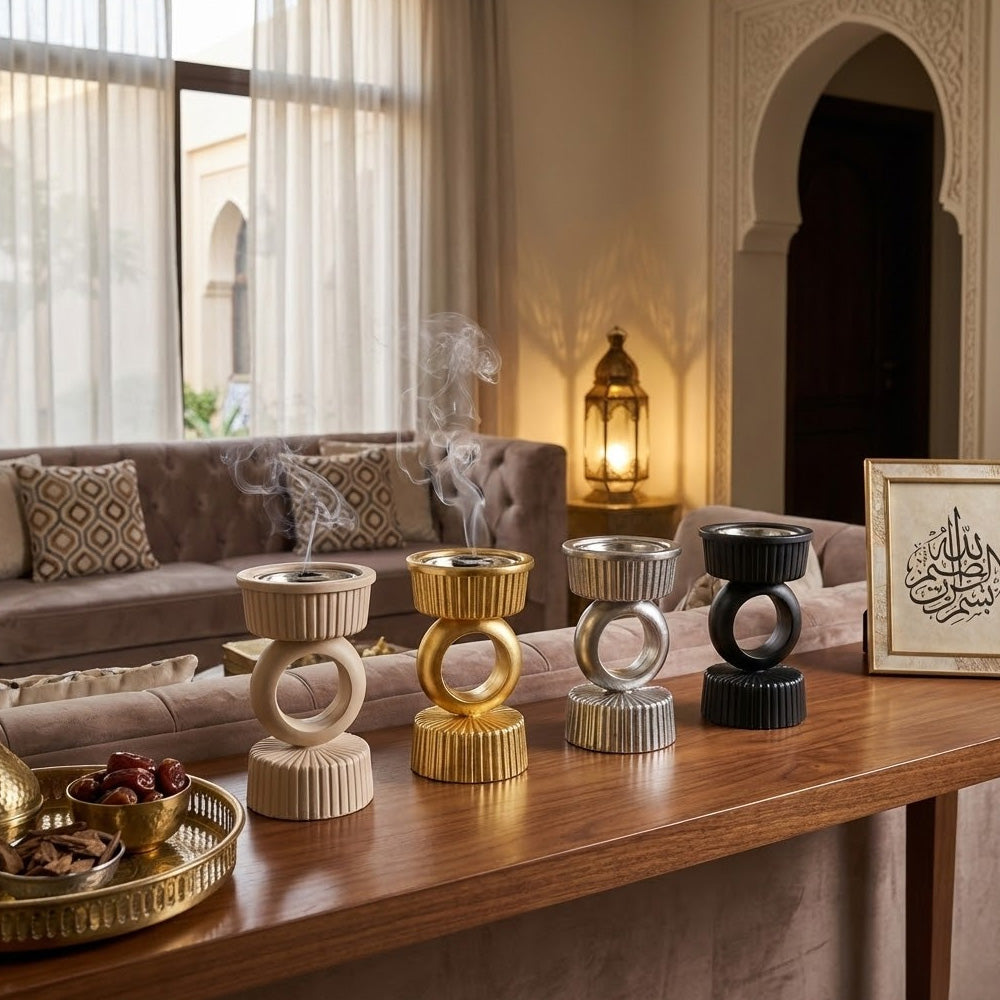 مبخرة من الفولاذ المنحوت