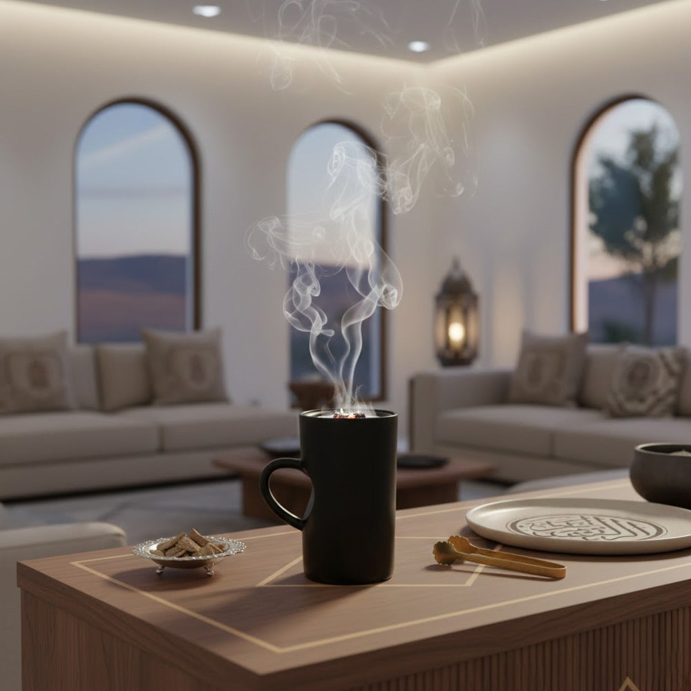 كوب مبخرة بخور حديث