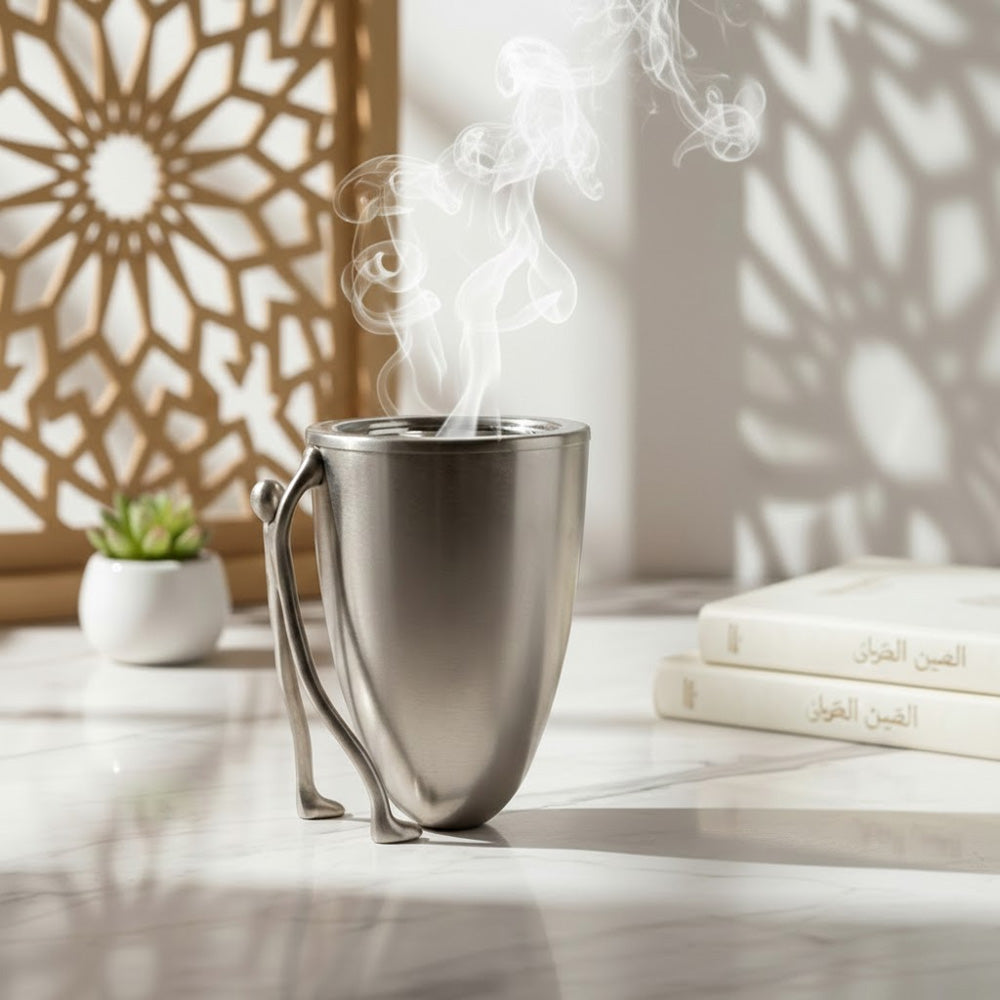 مبخرة بخور حديثة من الفولاذ