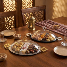 صينية تقديم بغطاء مقبب - صغيرة