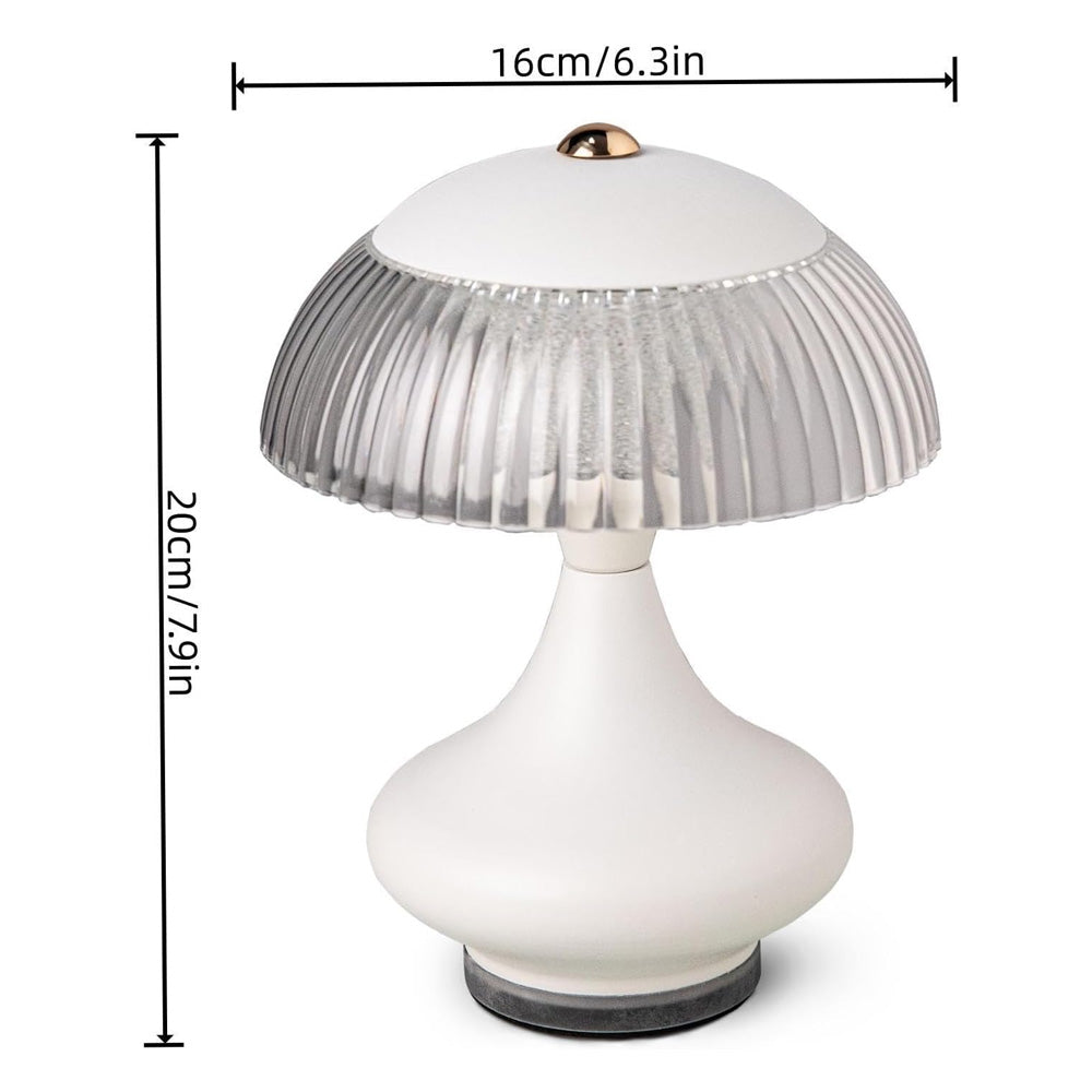 مصباح طاولة لاسلكي LED قابل لإعادة الشحن