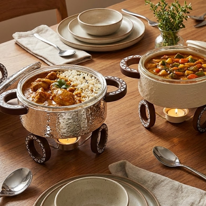 سخان طعام زجاجي صغير 0.5 لتر