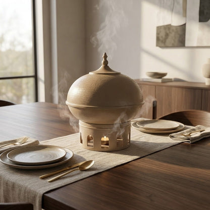 سخان طعام على شكل قبة 7 لتر