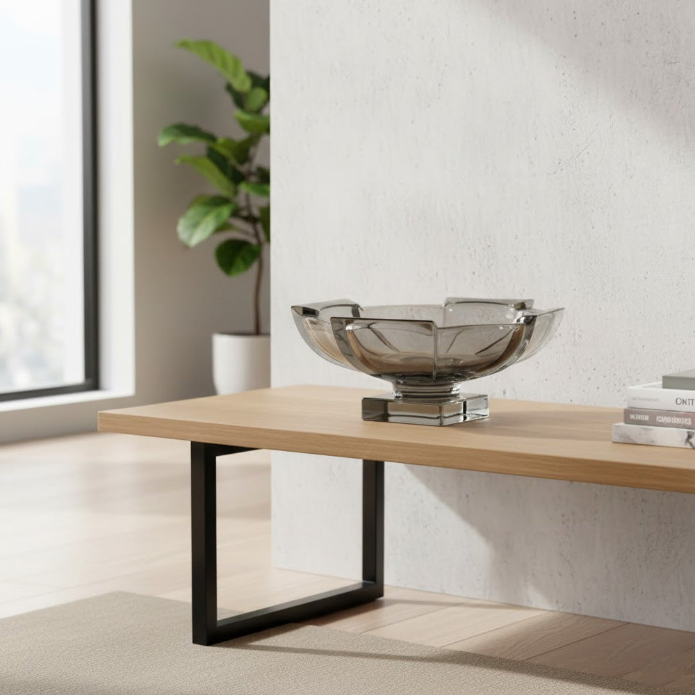 وعاء فواكه من الكريستال