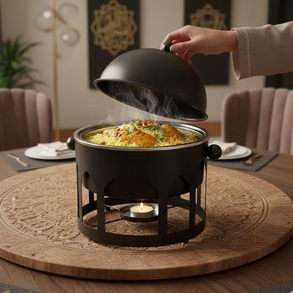 سخان طعام قبة من الفولاذ 3 لتر