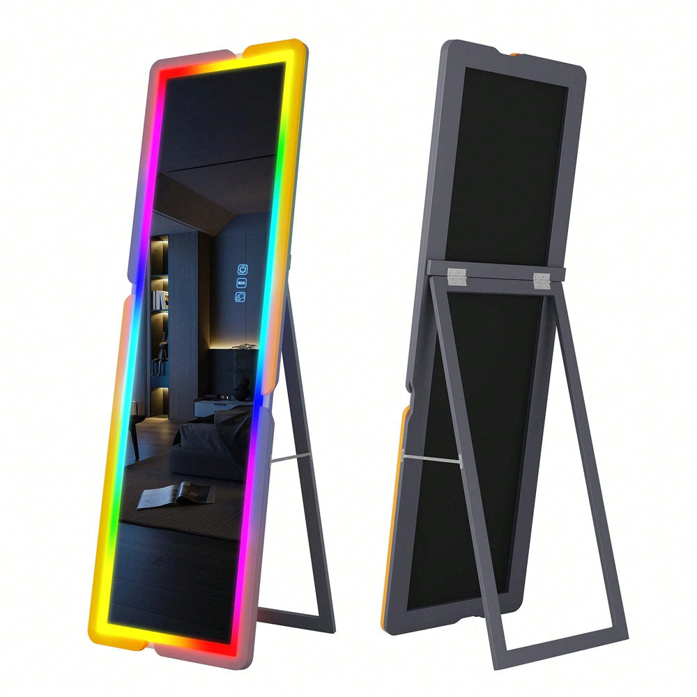 مرآة مع ضوء LED