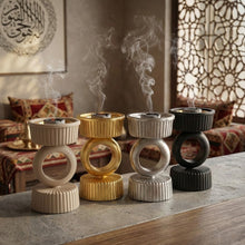 مبخرة من الفولاذ المنحوت