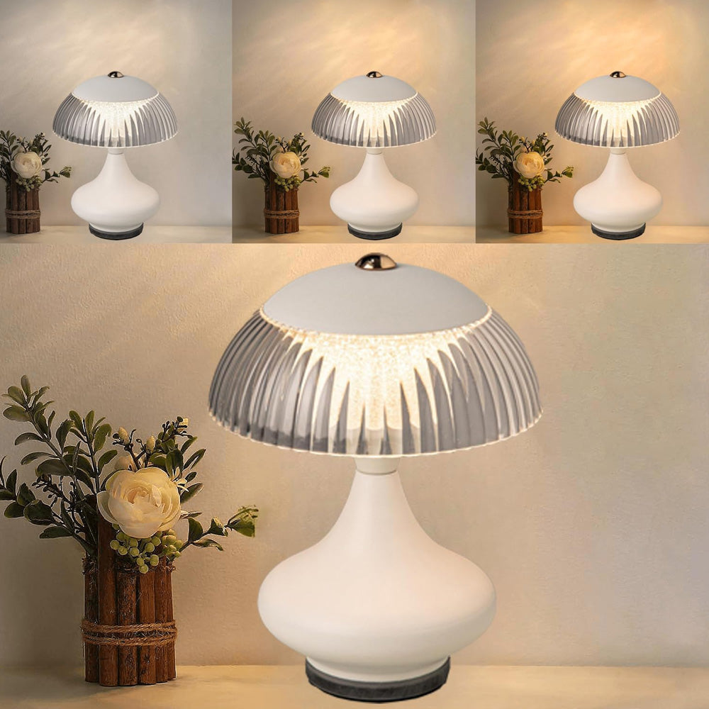 مصباح طاولة لاسلكي LED قابل لإعادة الشحن
