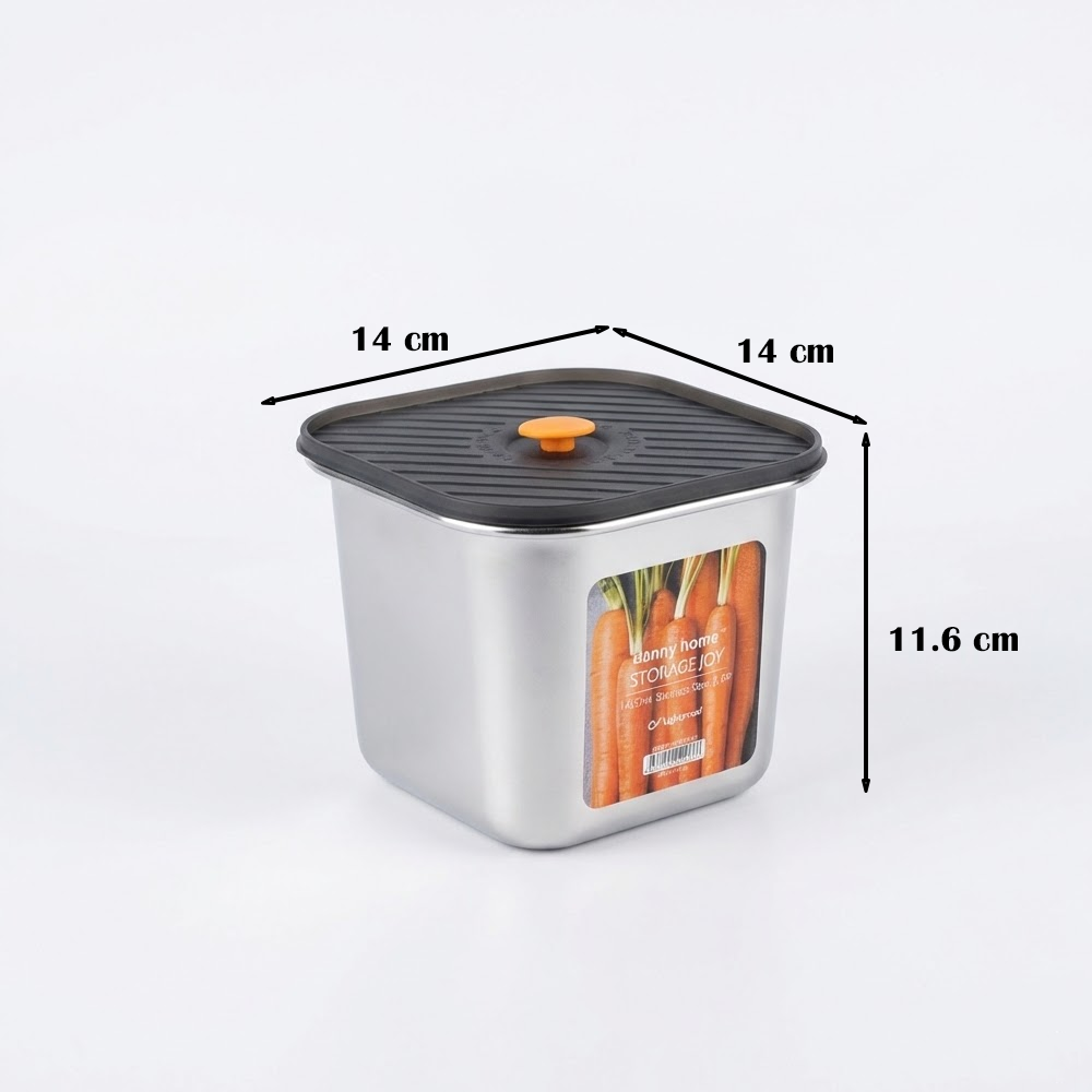 علبة حفظ الطعام من ستانلس ستيل