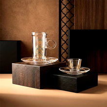 طقم استكانة وفنجان 18قطعة