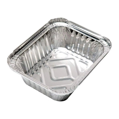 علب طعام الومنيوم مع أغطية