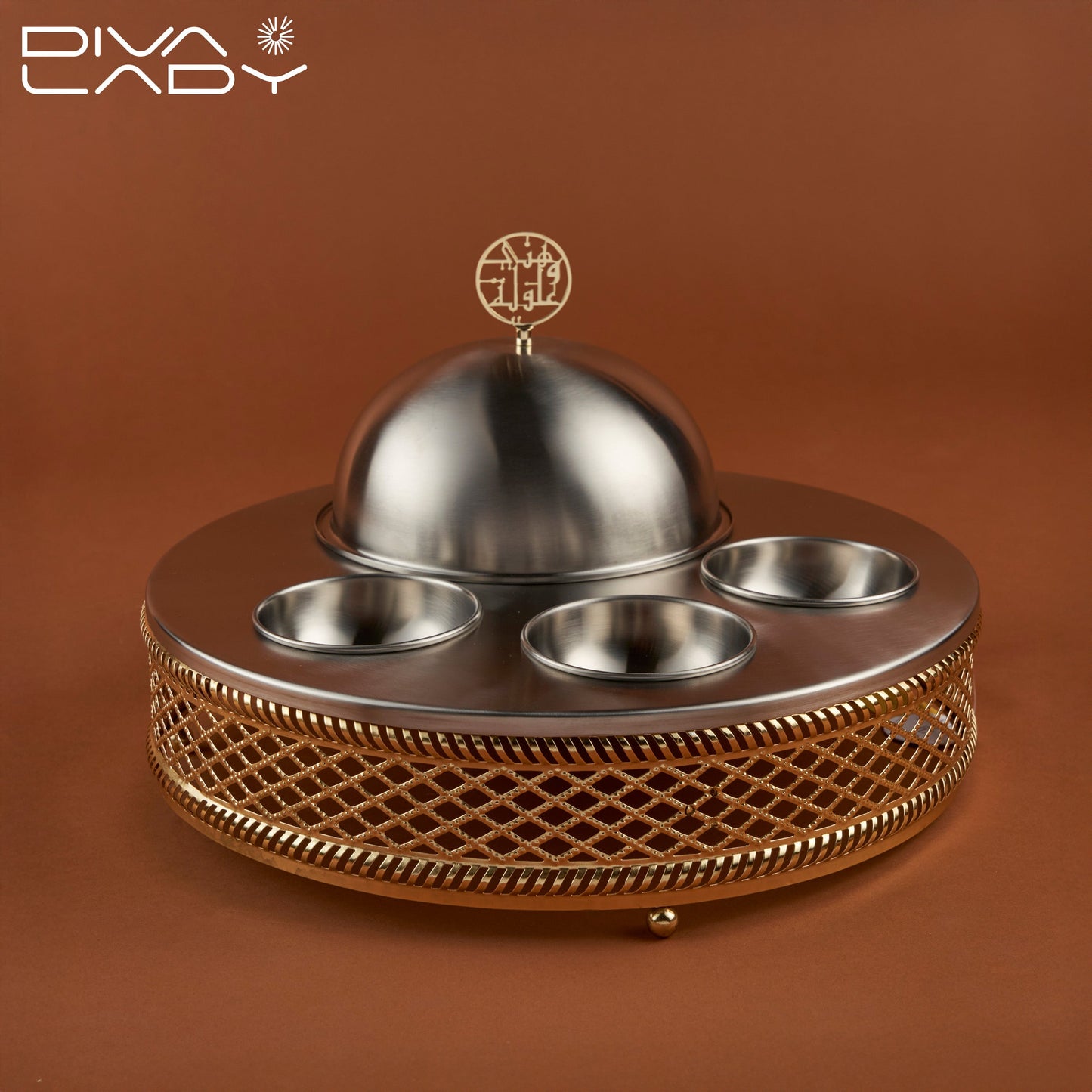 ماعون تقديم تمر و 3 بوادى