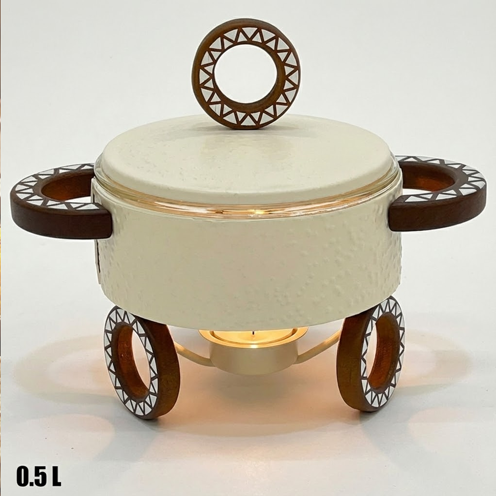 سخان طعام زجاجي صغير 0.5 لتر