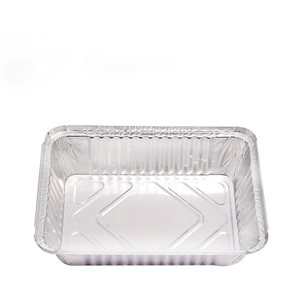 علب طعام الومنيوم مع أغطية