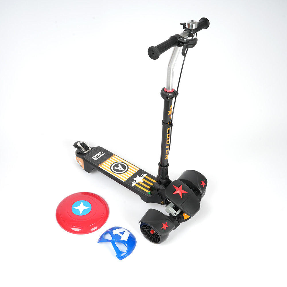 سكوتر للأطفال، قابل للطي وتعديل