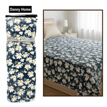 بطانية قطيفة ناعمة فاخرة مزخرفة ورد