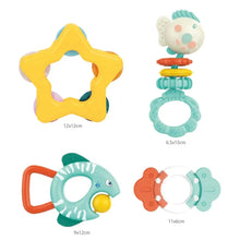 ألعاب خشخيشة وأسنان للأطفال