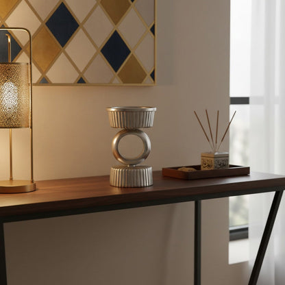 مبخرة من الفولاذ المنحوت