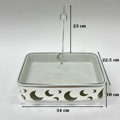 سخان طعام بورسلين 2.5 لتر