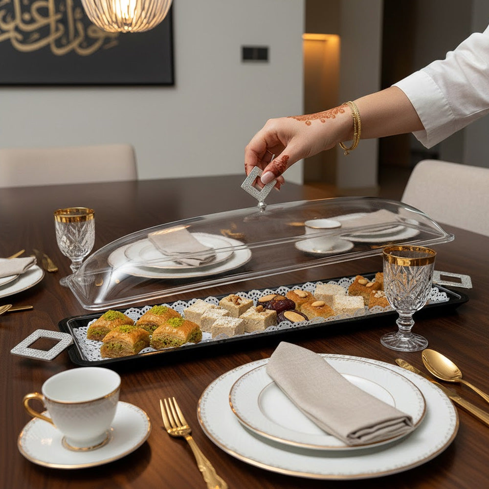 طبق تقديم  كيك