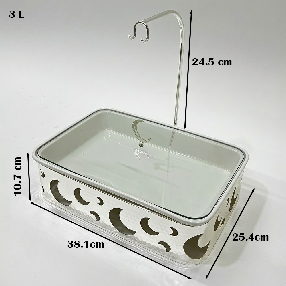 سخان طعام بورسلين 3 لتر