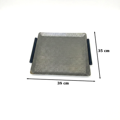 صينية تقديم وسط مربعة