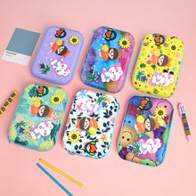 حقيبة كتف مطبوعة بسحّاب للبنات والأطفال