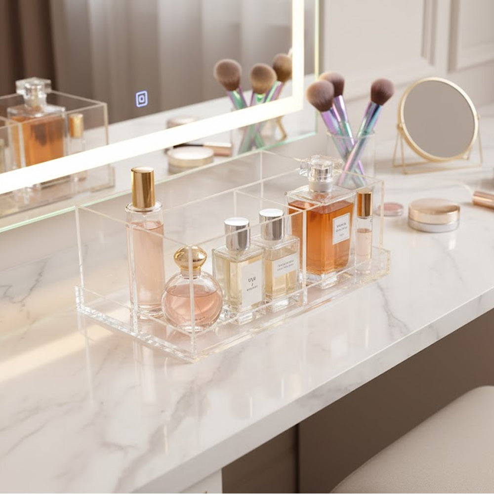 منظم مستحضرات تجميل قابل للفصل 4 قطع